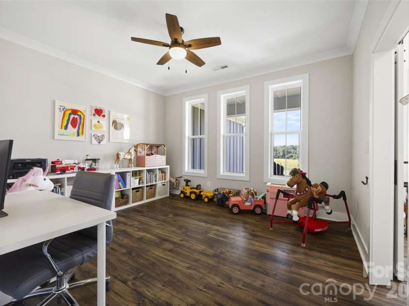 2665 Umberger Road, Cleveland, NC 27013.  MLS# CAR4425571, YatesRealty ID 52643. Flex room off entry could be office, gym, playroom