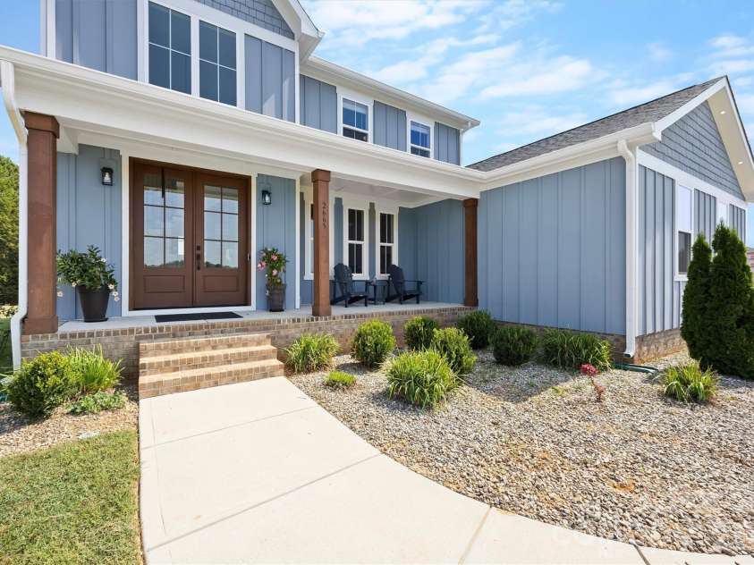 2665 Umberger Road, Cleveland, NC 27013.  MLS# CAR4425571, YatesRealty ID 52643. Large covered front porch