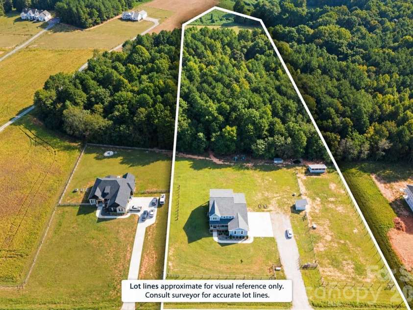 2665 Umberger Road, Cleveland, NC 27013.  MLS# CAR4425571, YatesRealty ID 52643. Lot lines approximate
