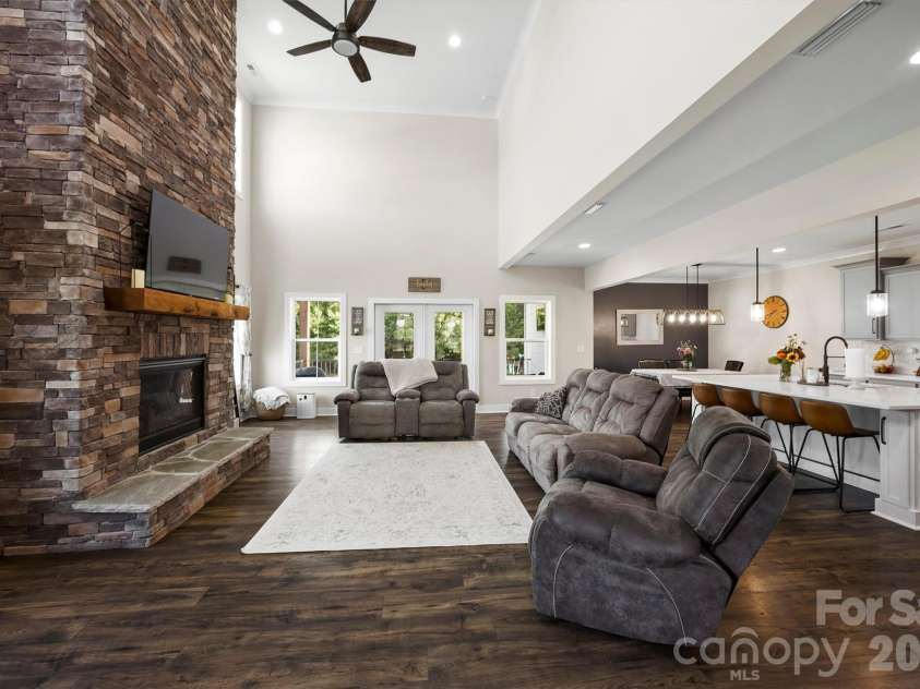 2665 Umberger Road, Cleveland, NC 27013.  MLS# CAR4425571, YatesRealty ID 52643. Open floor plan for easy entertaining