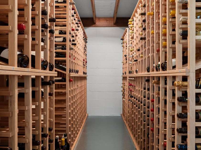 6320 NC Hwy 108 Highway, Mill Spring, NC 28756.  MLS# CAR4425892, YatesRealty ID 52647. Climate-Controlled Wine Collection Room