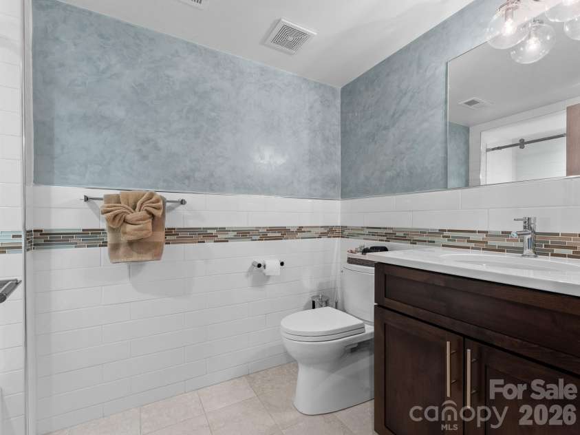 6320 NC Hwy 108 Highway, Mill Spring, NC 28756.  MLS# CAR4425892, YatesRealty ID 52647. Full Guest Bathroom #3