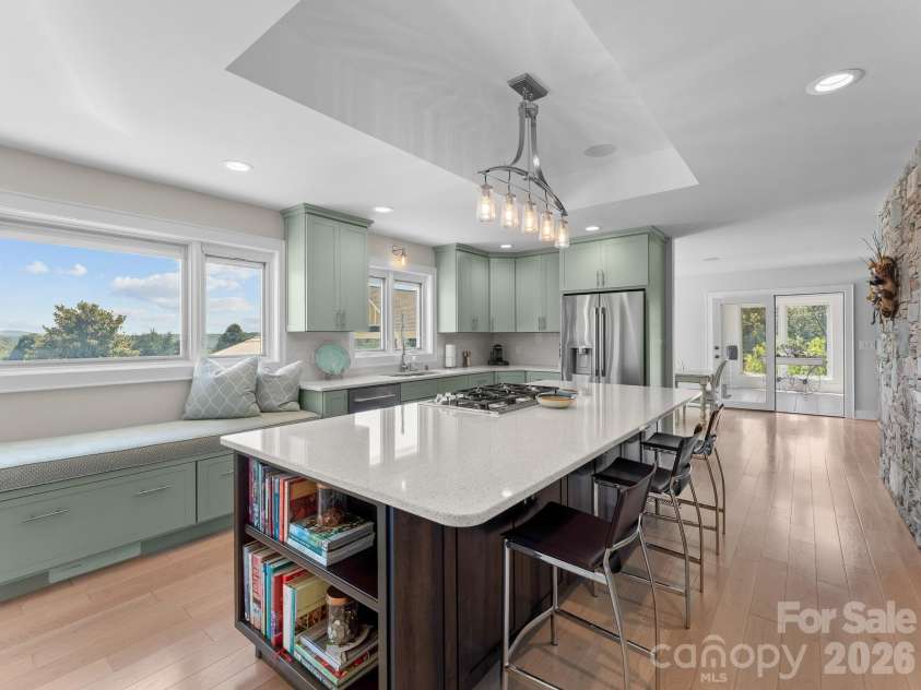 6320 NC Hwy 108 Highway, Mill Spring, NC 28756.  MLS# CAR4425892, YatesRealty ID 52647. Kitchen