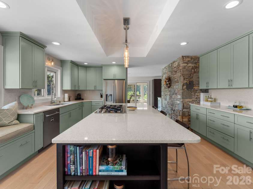 6320 NC Hwy 108 Highway, Mill Spring, NC 28756.  MLS# CAR4425892, YatesRealty ID 52647. Kitchen