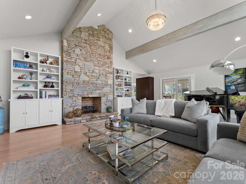 6320 NC Hwy 108 Highway, Mill Spring, NC 28756.  MLS# CAR4425892, YatesRealty ID 52647. Living Room