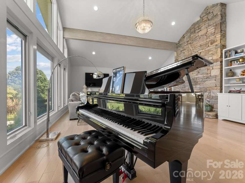 6320 NC Hwy 108 Highway, Mill Spring, NC 28756.  MLS# CAR4425892, YatesRealty ID 52647. Living Room