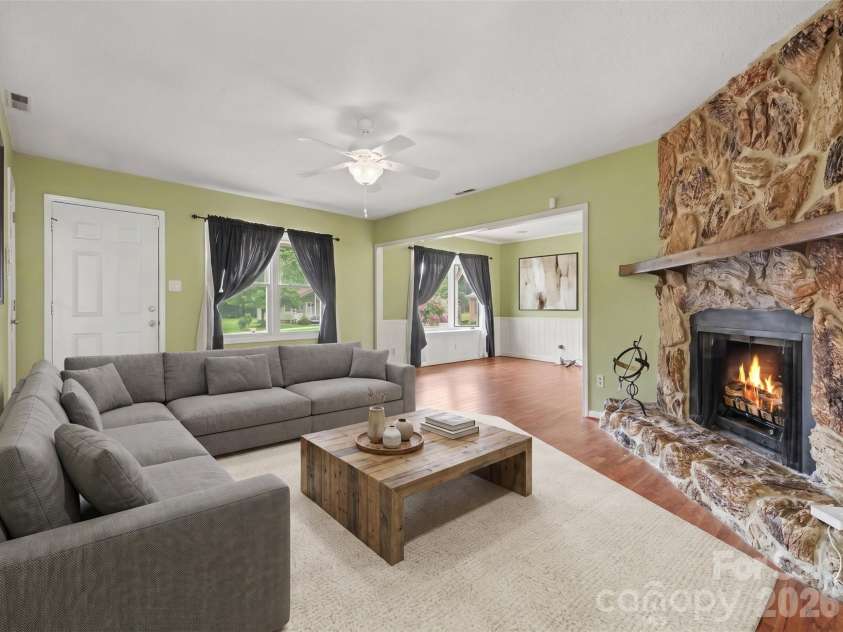 155 Park Villa Road, Salisbury, NC 28146.  MLS# CAR4397860, YatesRealty ID 5265. AI Living room