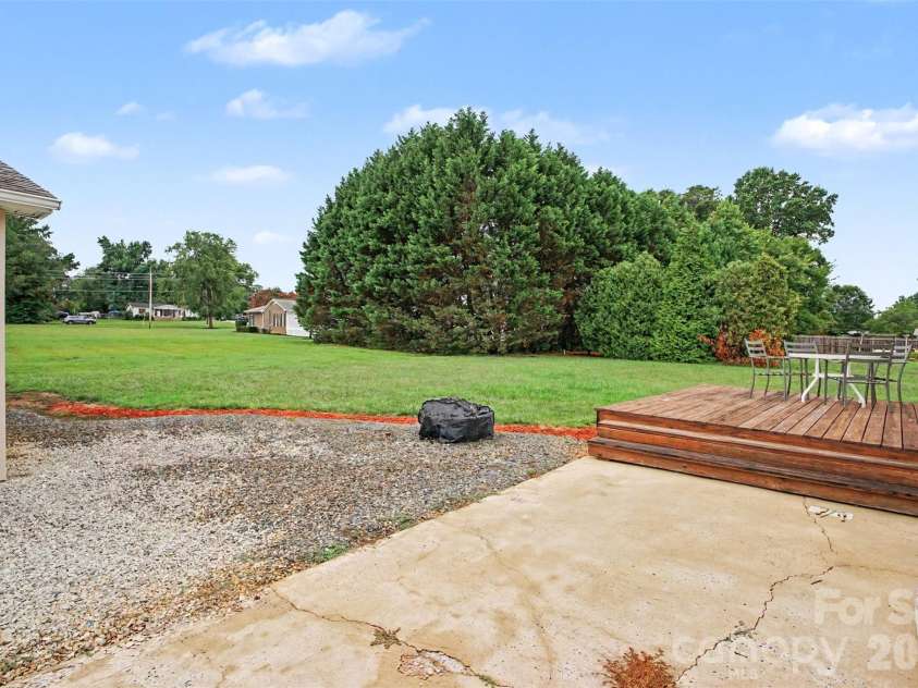155 Park Villa Road, Salisbury, NC 28146.  MLS# CAR4397860, YatesRealty ID 5265. Backyard view