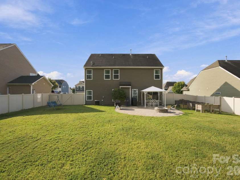 5857 McClintock Drive, Denver, NC 28037.  MLS# CAR4420442, YatesRealty ID 52659. Huge fenced Backyard
