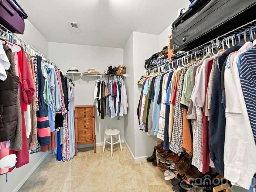 5857 McClintock Drive, Denver, NC 28037.  MLS# CAR4420442, YatesRealty ID 52659. Master Closet