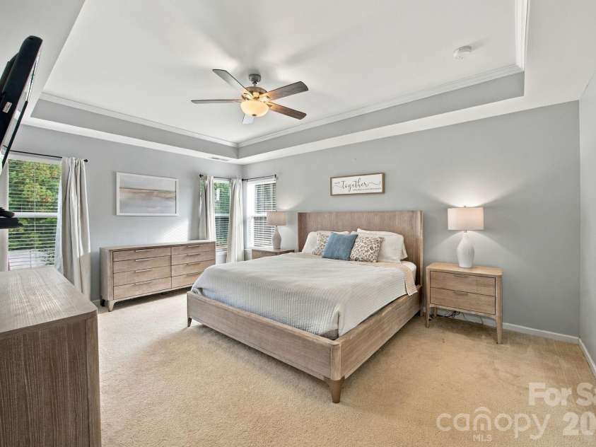 5857 McClintock Drive, Denver, NC 28037.  MLS# CAR4420442, YatesRealty ID 52659. Primary bedroom