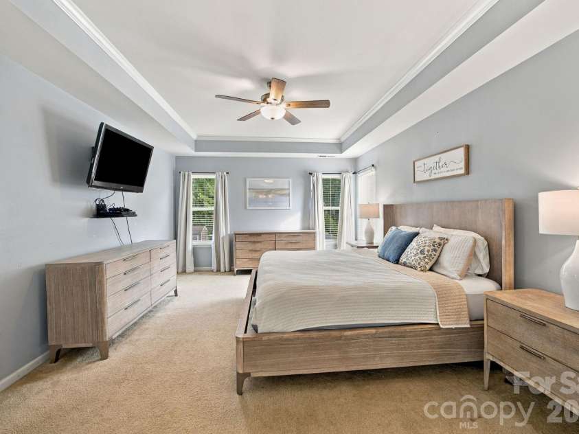 5857 McClintock Drive, Denver, NC 28037.  MLS# CAR4420442, YatesRealty ID 52659. Tray Ceiling