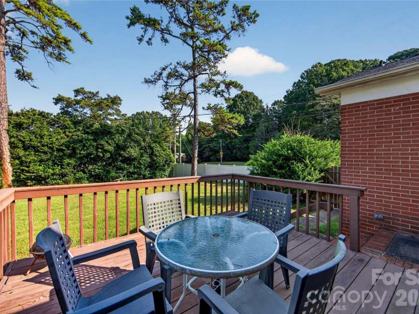 1100 Turnbridge Road, Charlotte, NC 28226.  MLS# CAR4394163, YatesRealty ID 52675. Deck