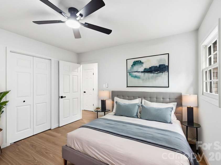 1079 Dupont Road, Hendersonville, NC 28739.  MLS# CAR4427510, YatesRealty ID 52680. Bedroom 2 Virtually Staged