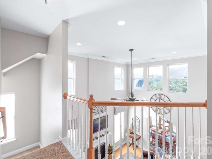 3327 Brackhill Street, Davidson, NC 28036.  MLS# CAR4418504, YatesRealty ID 52682. Open overlook ffrom second story