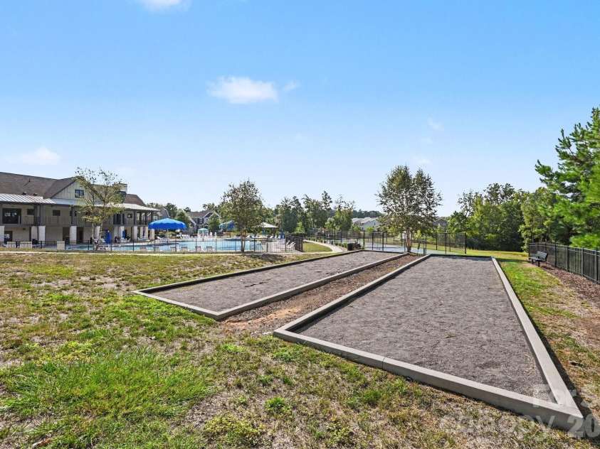 5710 Rainbow Lane, Indian Land, SC 29707.  MLS# CAR4423207, YatesRealty ID 52685. Community bocce ball courts