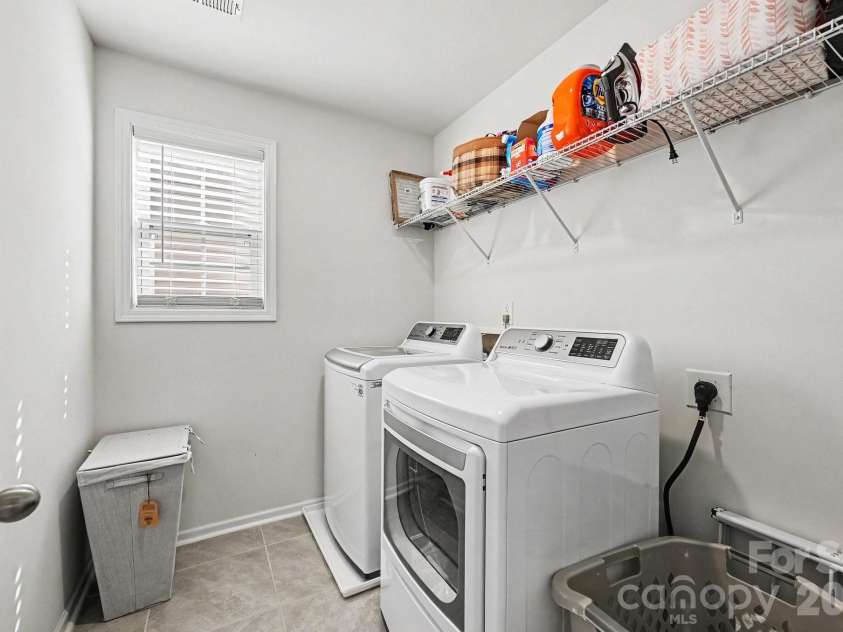 5710 Rainbow Lane, Indian Land, SC 29707.  MLS# CAR4423207, YatesRealty ID 52685. Convenient upstairs laundry room