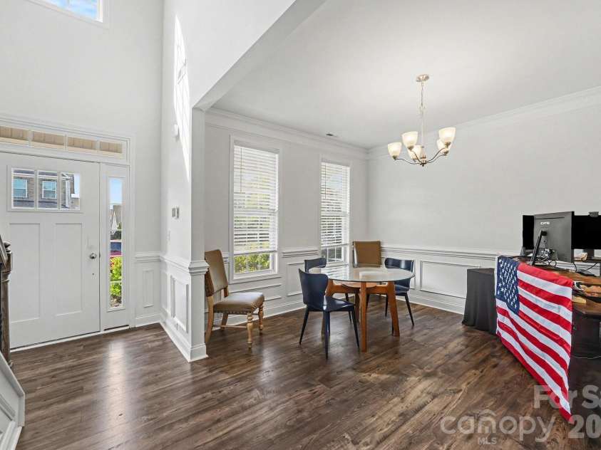 5710 Rainbow Lane, Indian Land, SC 29707.  MLS# CAR4423207, YatesRealty ID 52685. Flexiable main-level room could be used as office, formal dining, or a keeping room