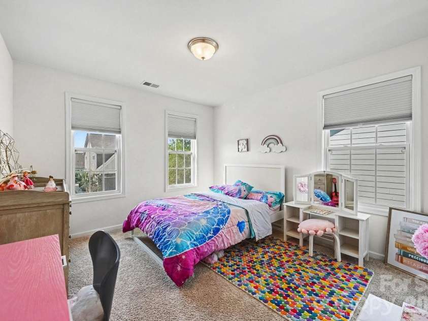 5710 Rainbow Lane, Indian Land, SC 29707.  MLS# CAR4423207, YatesRealty ID 52685. Upper bedroom #3