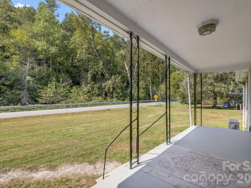 4078 NC 208 Highway, Marshall, NC 28753.  MLS# CAR4425810, YatesRealty ID 52688. Front porch