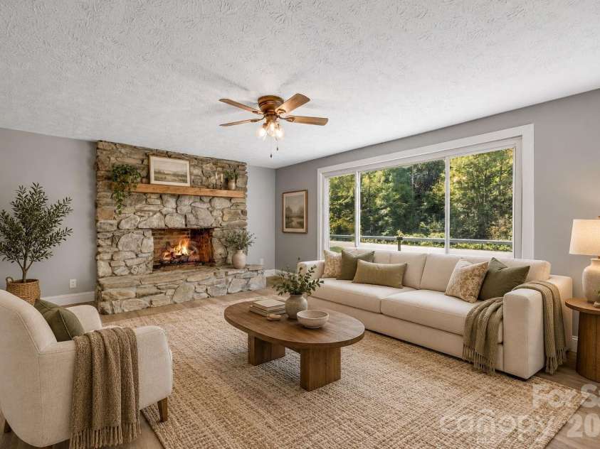 4078 NC 208 Highway, Marshall, NC 28753.  MLS# CAR4425810, YatesRealty ID 52688. Room is virtually staged
