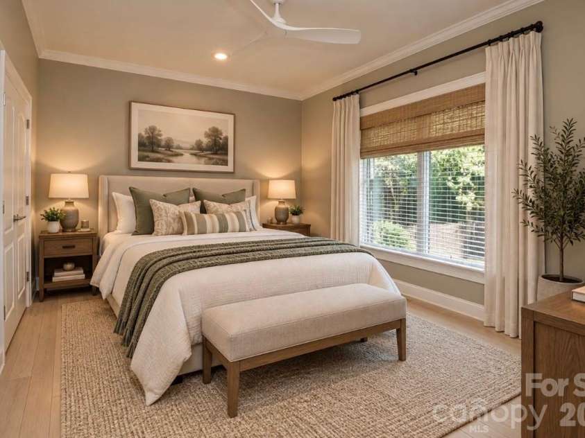 140 Holt Lane, Mooresville, NC 28117.  MLS# CAR4424635, YatesRealty ID 52690. Virtually staged BR 2.