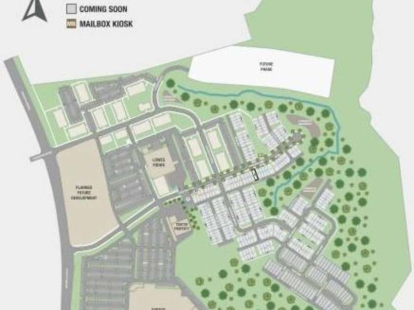 5545 Wolfpack Alley, Indian Land, SC 29707.  MLS# CAR4358297, YatesRealty ID 5273. Terraces at the Exchange Site Map