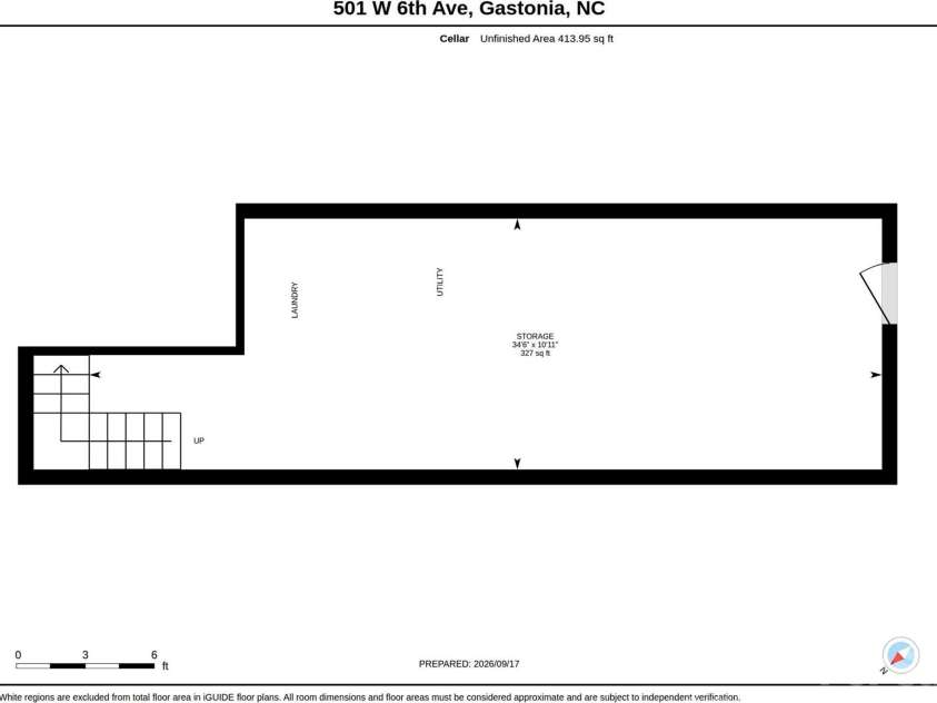 501 Sixth Avenue, Gastonia, NC 28052.  MLS# CAR4425364, YatesRealty ID 52749. 
