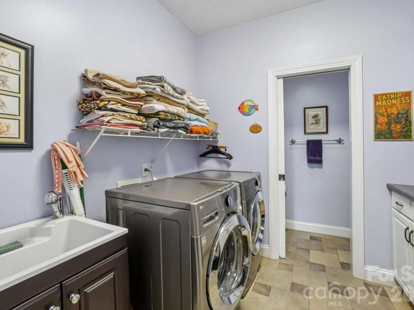 1000 Reems Cove Road, Marshall, NC 28753.  MLS# CAR4428034, YatesRealty ID 52754. Laundry Room