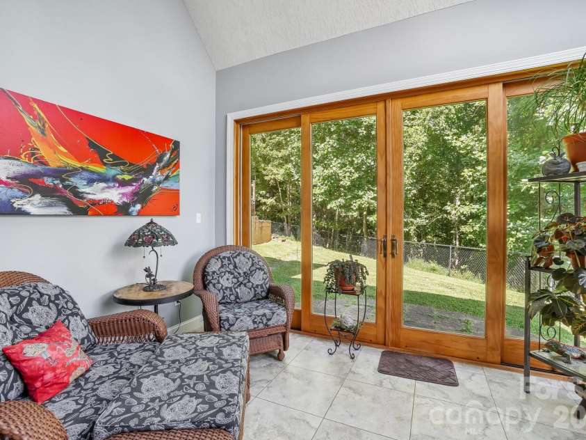 1000 Reems Cove Road, Marshall, NC 28753.  MLS# CAR4428034, YatesRealty ID 52754. Solarium