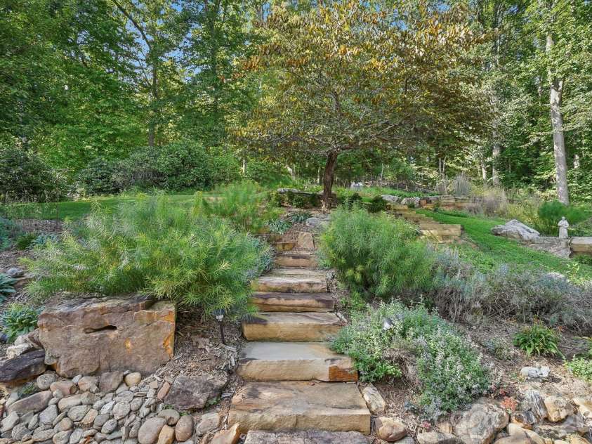 1000 Reems Cove Road, Marshall, NC 28753.  MLS# CAR4428034, YatesRealty ID 52754. Steps to gardens