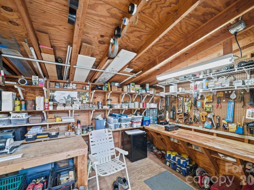 420 Panther Point Trail, Richfield, NC 28137.  MLS# CAR4423340, YatesRealty ID 52788. Workshop