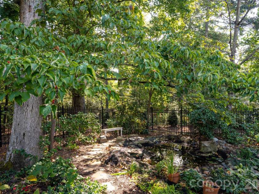 6 Deerfield Road, Asheville, NC 28803.  MLS# CAR4423858, YatesRealty ID 52791. Pond