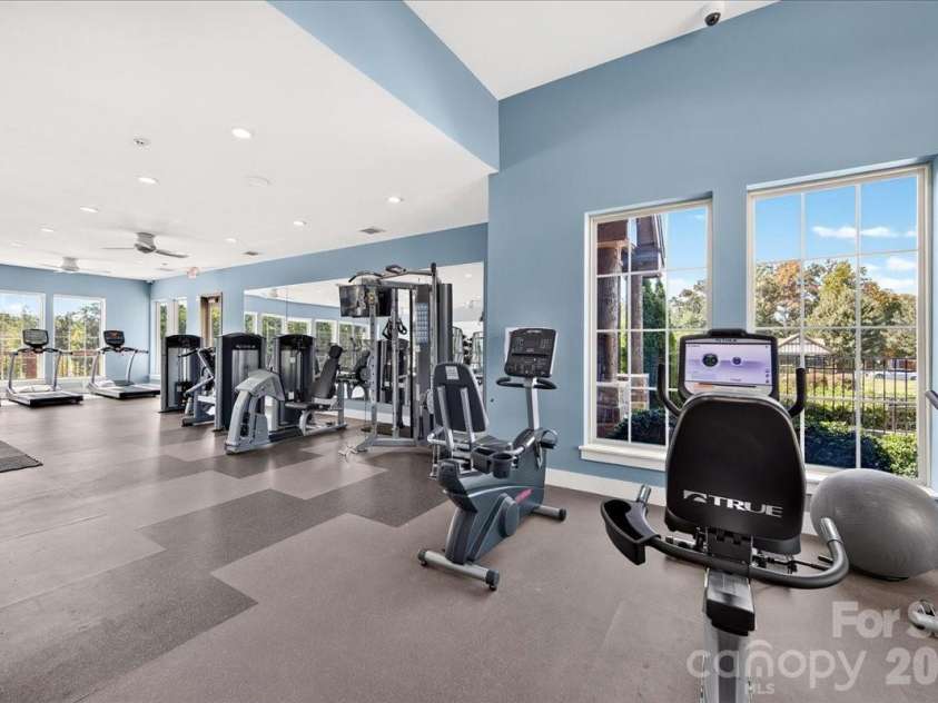 744 Bearcamp Way, Fort Mill, SC 29715.  MLS# CAR4425396, YatesRealty ID 52815. Community Gym
