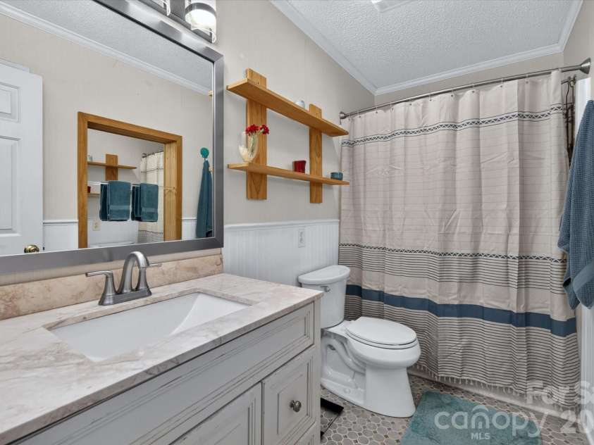 849 Stanly Street, Stanfield, NC 28163.  MLS# CAR4428171, YatesRealty ID 52833. Second Full Bathroom