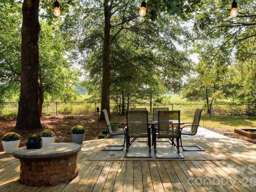 3910 Fallston Road, Shelby, NC 28150.  MLS# CAR4427337, YatesRealty ID 52858. Huge back deck with fenced in yard!