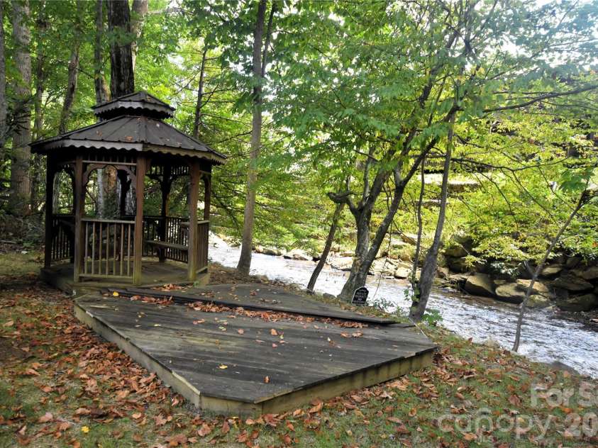 98 Indian Trace Road, Maggie Valley, NC 28751.  MLS# CAR4427039, YatesRealty ID 52864. Deck and