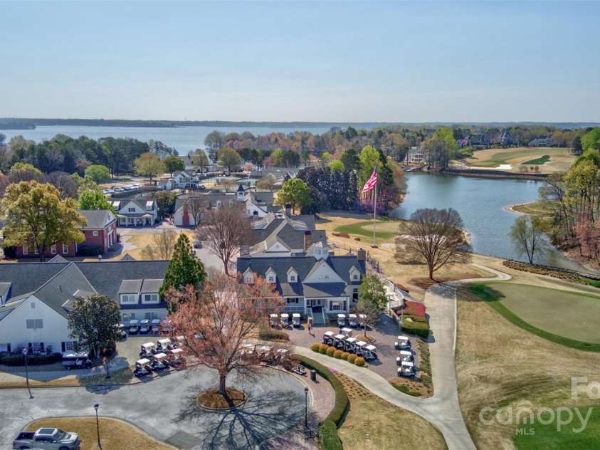 188 Wild Harbor Road, Mooresville, NC 28117.  MLS# CAR4239589, YatesRealty ID 5291. Amenities include golf, fitness & pool, racquet club, dining, bakery, and spa.