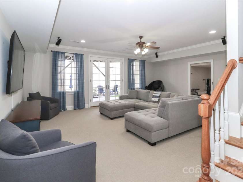 188 Wild Harbor Road, Mooresville, NC 28117.  MLS# CAR4239589, YatesRealty ID 5291. Media room in basement