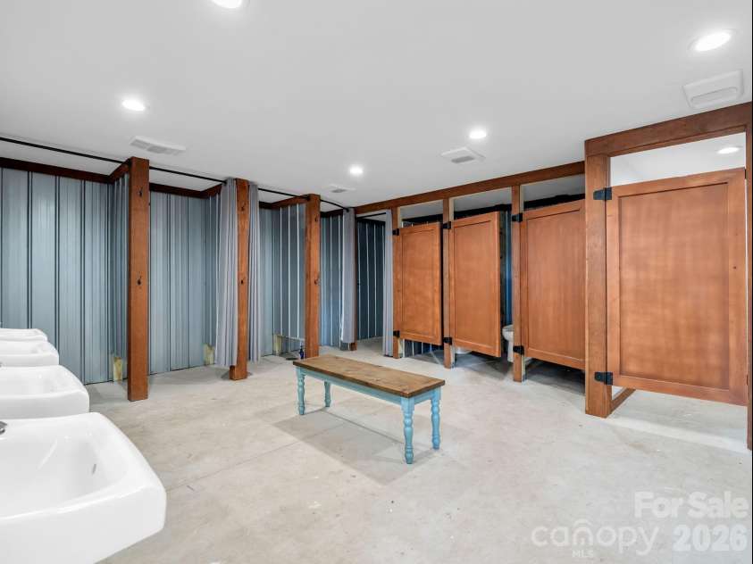252 Spencer Street, Ellenboro, NC 28040.  MLS# CAR4427773, YatesRealty ID 52911. Converted garage to bath house, 400 heated sq ft.