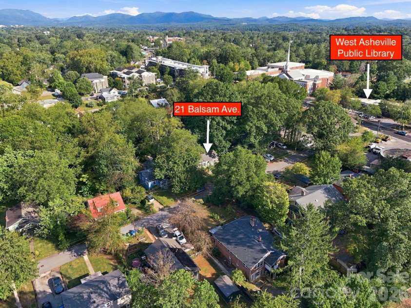 21 Balsam Avenue, Asheville, NC 28806.  MLS# CAR4423009, YatesRealty ID 52913. 
