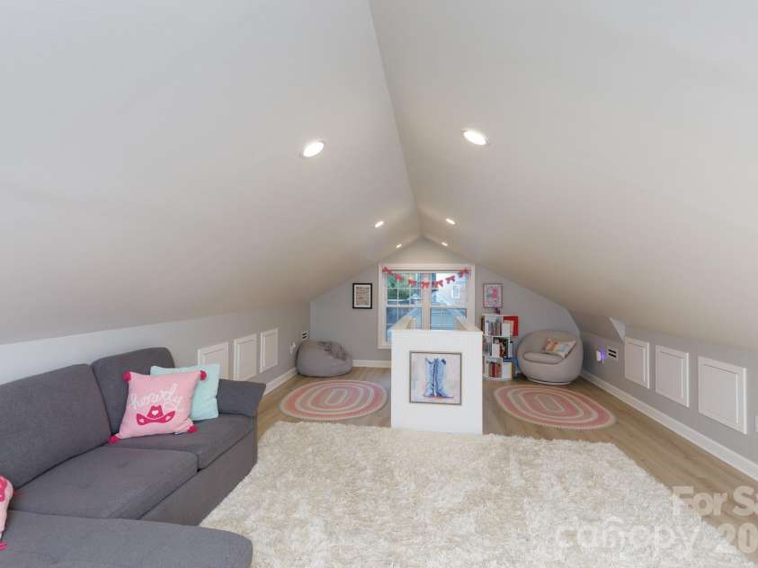 411 Dale Avenue, Gastonia, NC 28052.  MLS# CAR4427569, YatesRealty ID 52936. Finished attic