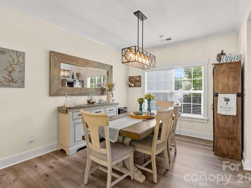 1604 Aragon Beach Road, Rock Hill, SC 29732.  MLS# CAR4427159, YatesRealty ID 52944. Inviting dining space filled with natural light