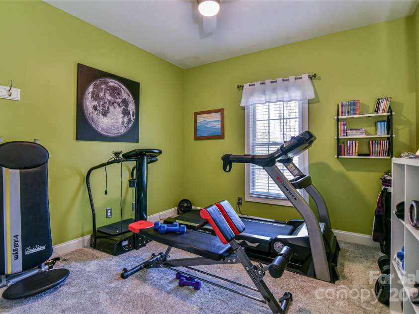 79 Pattys Chapel Road, Fletcher, NC 28732.  MLS# CAR4239671, YatesRealty ID 5295. Bonus room (bedroom #4)