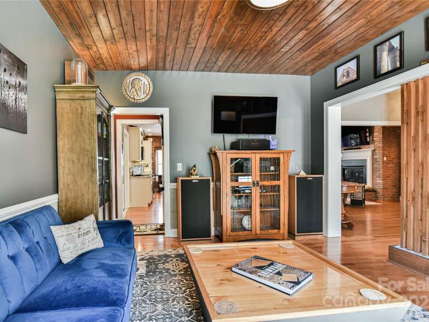 79 Pattys Chapel Road, Fletcher, NC 28732.  MLS# CAR4239671, YatesRealty ID 5295. Easily returned to dining use with a change of furniture.