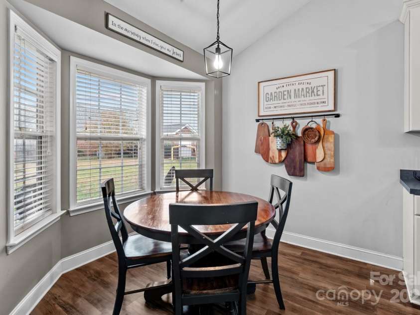 3419 Brickyard Lane, Midland, NC 28107.  MLS# CAR4266112, YatesRealty ID 5296. Breakfast Nook