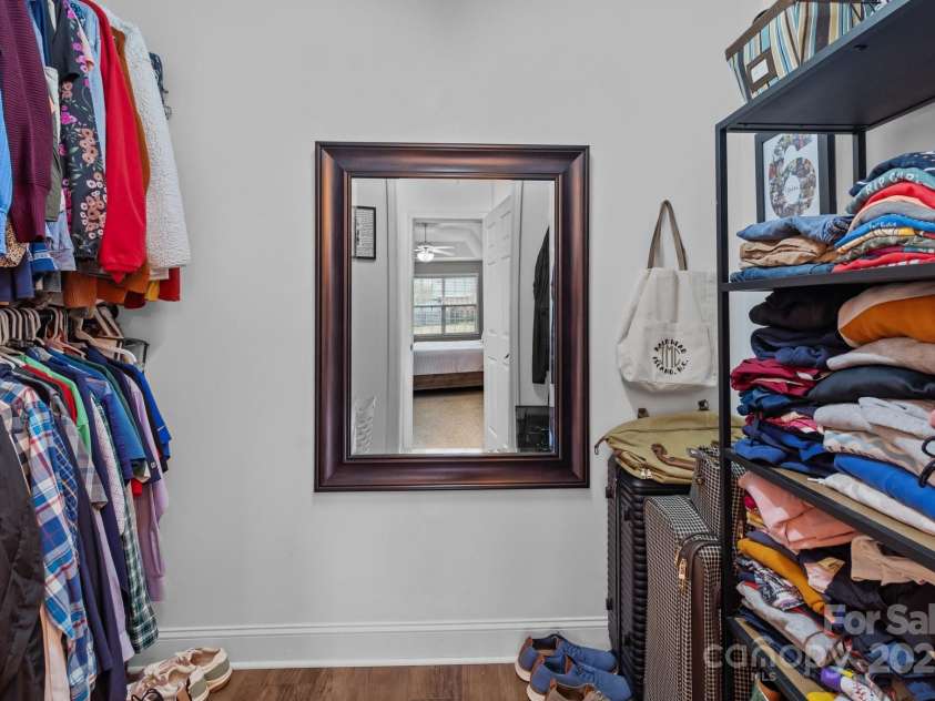 3419 Brickyard Lane, Midland, NC 28107.  MLS# CAR4266112, YatesRealty ID 5296. Walk in closet