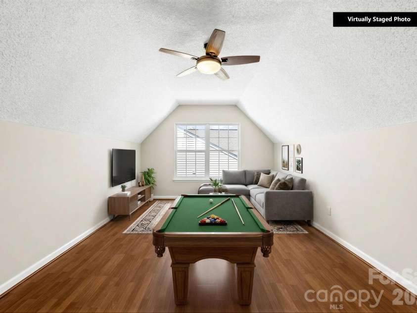 8805 Firestreak Drive, Charlotte, NC 28216.  MLS# CAR4359564, YatesRealty ID 5296. Virtually Staged Bonus Room
