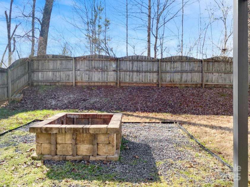 11627 Tribal Drive, Charlotte, NC 28214.  MLS# CAR4214830, YatesRealty ID 5297. Large Fire pit