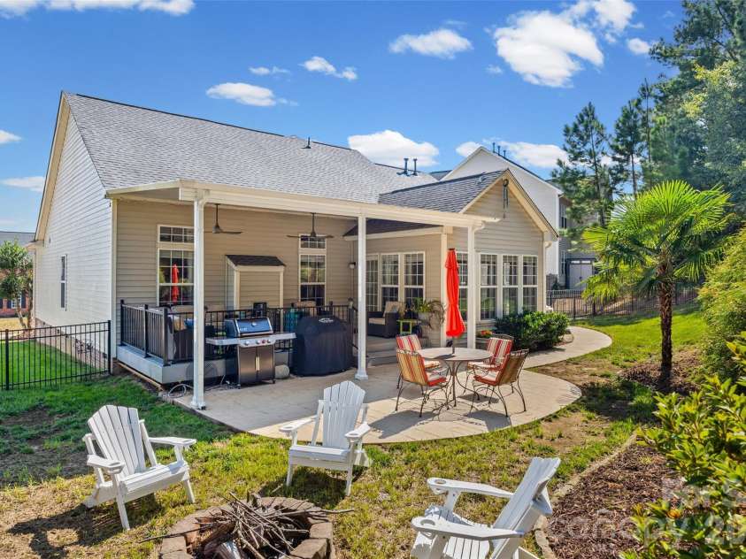 306 Drake Park Avenue, Fort Mill, SC 29708.  MLS# CAR4423650, YatesRealty ID 52985. Backyard